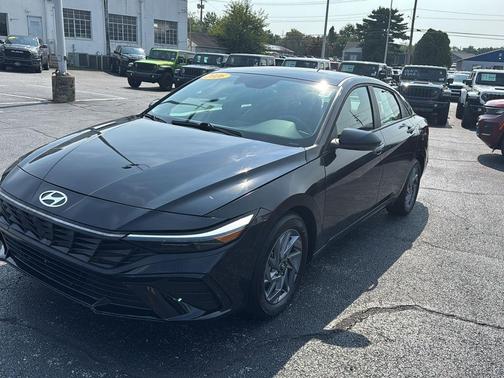 Abyss Black 2026 Hyundai ELANTRA HEV Blue