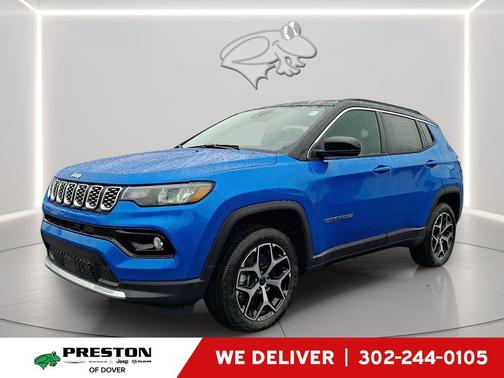 Hydro Blue Pearlcoat 2026 Jeep Compass Limited