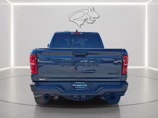 Forged Blue Metallic 2026 RAM 1500 RHO Crew Cab 4x4 5'7' Box