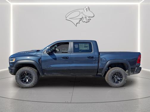 Forged Blue Metallic 2026 RAM 1500 RHO Crew Cab 4x4 5'7' Box