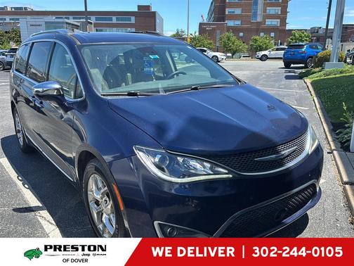 Jazz Blue Pearlcoat 2017 Chrysler Pacifica Limited
