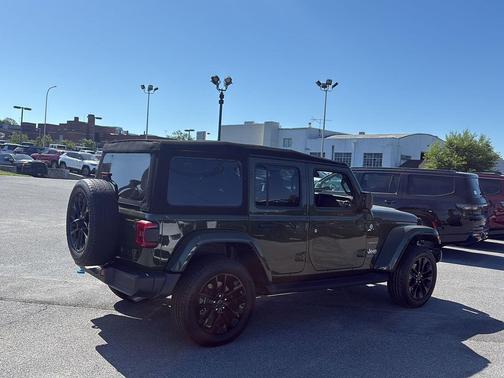 Sarge Green Clearcoat 2024 Jeep Wrangler 4xe Sahara