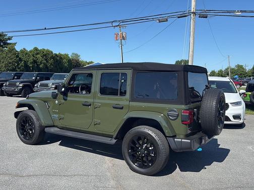 Sarge Green Clearcoat 2024 Jeep Wrangler 4xe Sahara