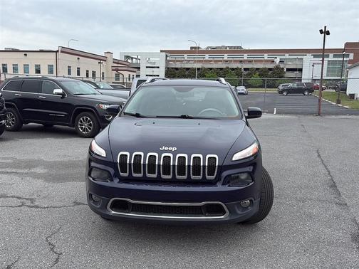 True Blue Pearlcoat 2016 Jeep Cherokee Limited