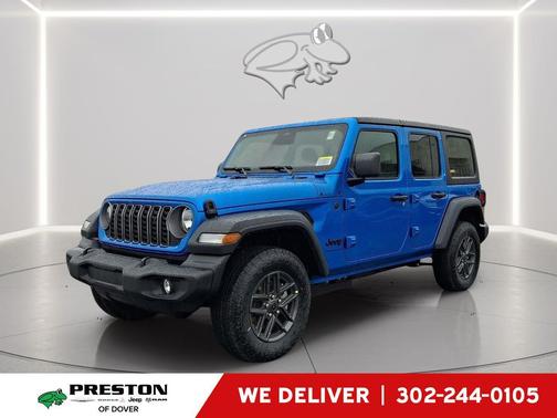 Hydro Blue Pearlcoat 2026 Jeep Wrangler Sport S