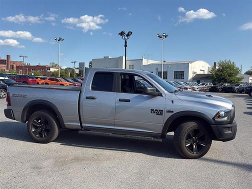 Billet Silver Metallic Clearcoat 2021 RAM 1500 Classic Warlock Quad Cab 4x4 6'4' Box
