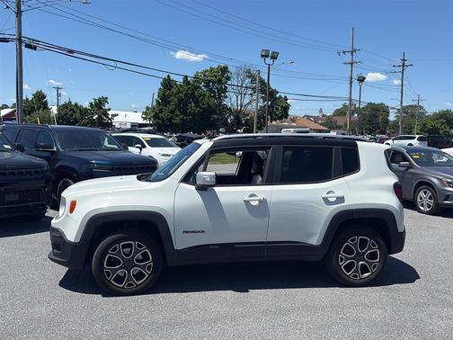 Alpine White 2018 Jeep Renegade Limited