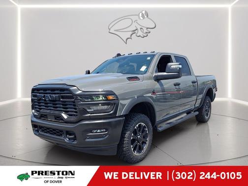Ceramic Gray Clearcoat 2026 RAM 2500 Warlock Crew Cab 4x4 6'4' Box