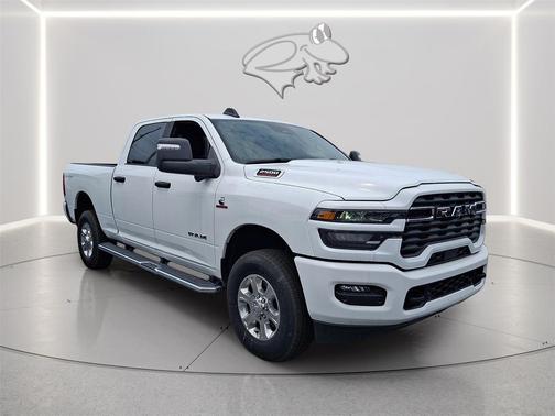 PW7 Bright White Clear Coat 2026 RAM 2500 Big Horn Crew Cab 4x4 6'4' Box