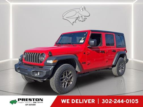 Firecracker Red Clearcoat 2026 Jeep Wrangler Sport S