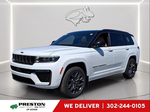 Bright White Clearcoat 2026 Jeep Grand Cherokee L Summit