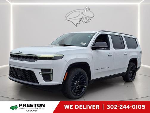 Bright White Clearcoat 2026 Jeep Grand Wagoneer L Limited Reserve 4x4
