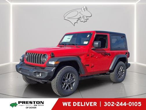 Firecracker Red Clearcoat 2026 Jeep Wrangler Sport S