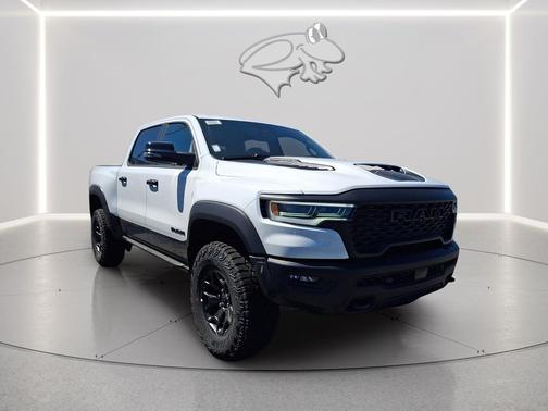 Bright White Clearcoat 2026 RAM 1500 RHO Crew Cab 4x4 5'7' Box