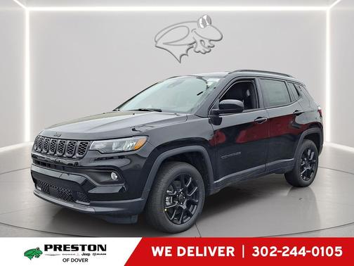 Diamond Black Crystal Pearlcoat 2026 Jeep Compass Latitude