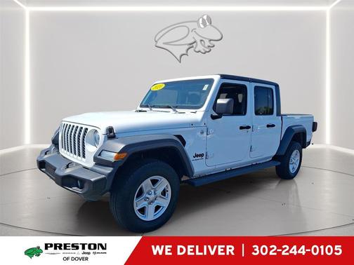 Bright White Clearcoat 2020 Jeep Gladiator Sport S