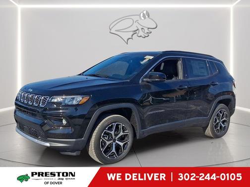 Diamond Black Crystal Pearlcoat 2026 Jeep Compass Limited