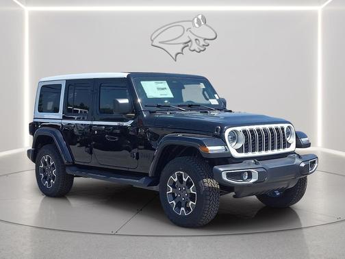 black clearcoat 2026 Jeep Wrangler 4-Door Sahara 4x4