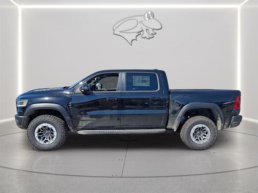 Diamond Black Crystal Pearlcoat 2026 RAM 1500 RHO Crew Cab 4x4 5'7' Box