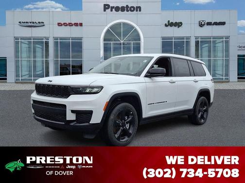 Bright White Clearcoat 2025 Jeep Grand Cherokee L Altitude