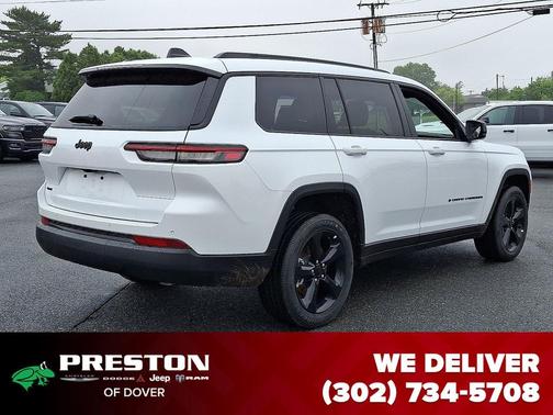Bright White Clearcoat 2025 Jeep Grand Cherokee L Altitude