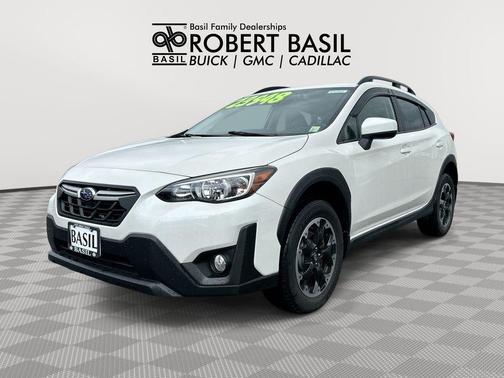 Crystal White Pearl 2021 Subaru Crosstrek Premium