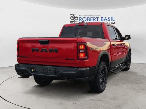 Flame Red Clearcoat 2025 RAM 1500 Rebel