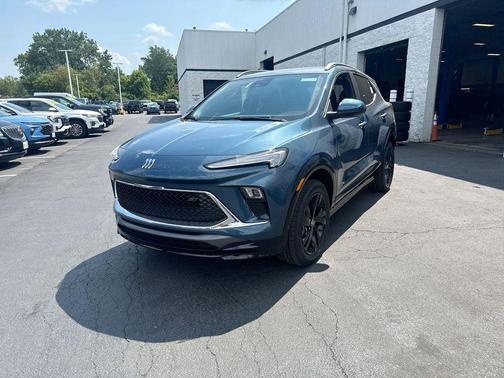Ocean Blue Metallic 2026 Buick Encore GX Sport Touring