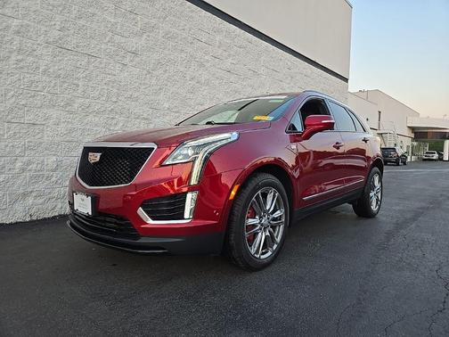 Radiant Red Tintcoat 2023 Cadillac XT5 Sport