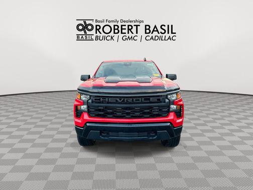 Red Hot 2025 Chevrolet Silverado 1500 Custom Trail Boss