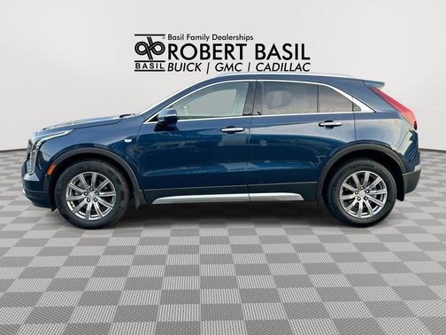 Twilight Blue Metallic 2021 Cadillac XT4 Premium Luxury