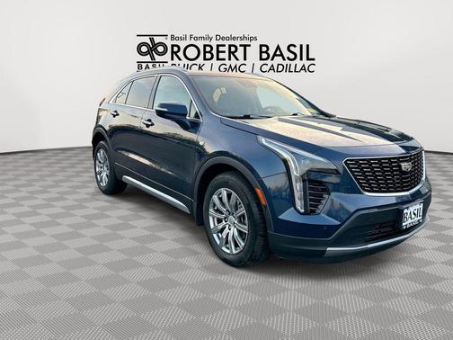 Twilight Blue Metallic 2021 Cadillac XT4 Premium Luxury