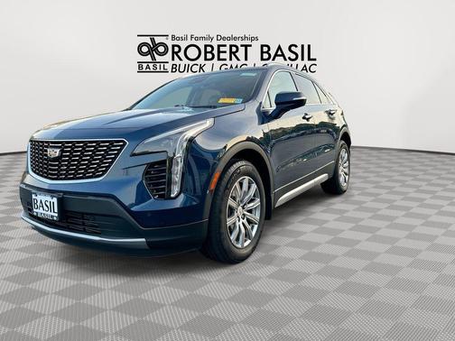 Twilight Blue Metallic 2021 Cadillac XT4 Premium Luxury