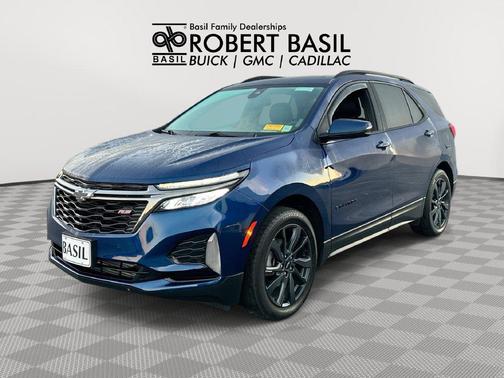 Blue Glow Metallic 2023 Chevrolet Equinox AWD RS