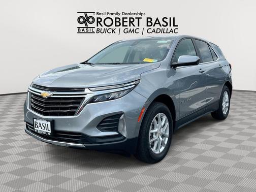 Sterling Gray Metallic 2024 Chevrolet Equinox 1LT