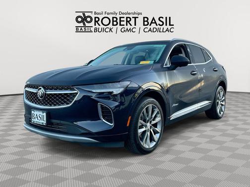 Dark Moon Blue Metallic 2021 Buick Envision AWD Avenir