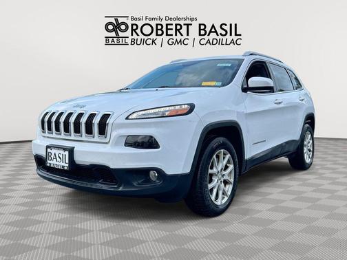 Bright White Clearcoat 2017 Jeep Cherokee Latitude