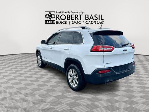 Bright White Clearcoat 2017 Jeep Cherokee Latitude