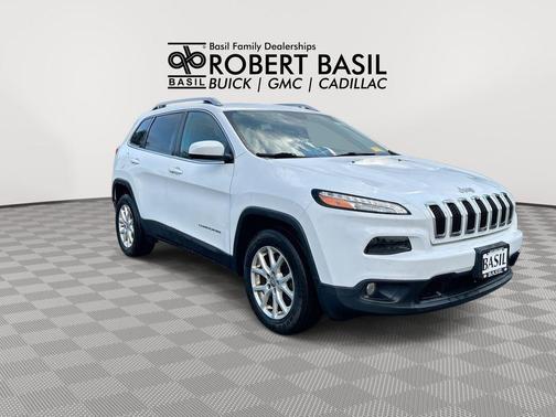 Bright White Clearcoat 2017 Jeep Cherokee Latitude