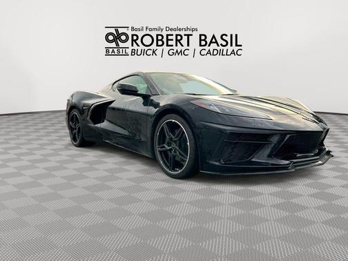 Black 2024 Chevrolet Corvette Stingray w/1LT