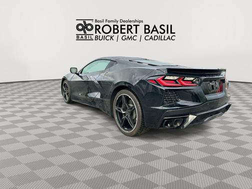 Black 2024 Chevrolet Corvette Stingray w/1LT