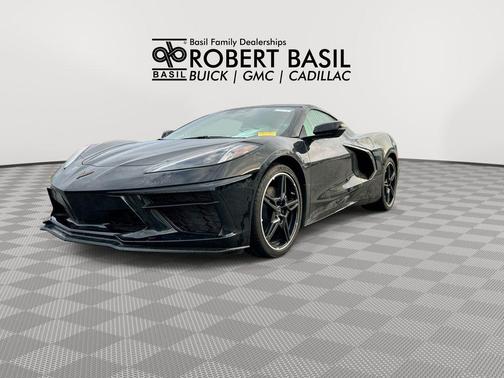 Black 2024 Chevrolet Corvette Stingray w/1LT