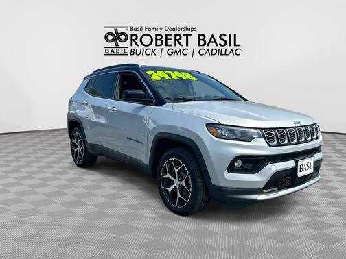 Silver Zynith Metallic Clearcoat 2024 Jeep Compass Limited
