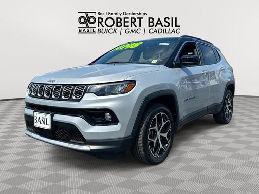 Silver Zynith Metallic Clearcoat 2024 Jeep Compass Limited