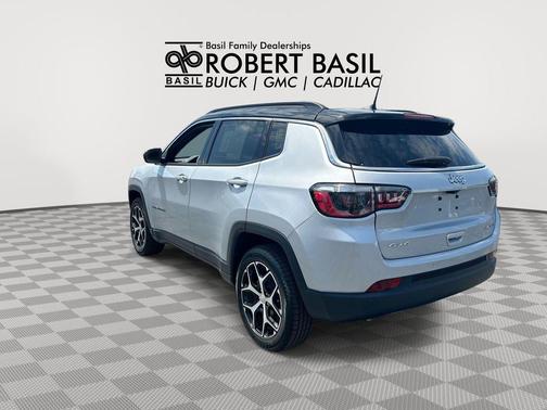 Silver Zynith Metallic Clearcoat 2024 Jeep Compass Limited