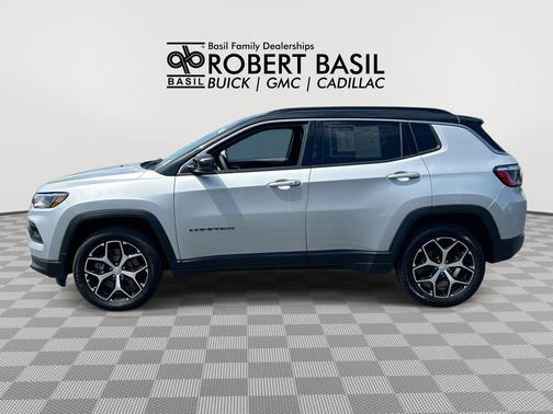 Silver Zynith Metallic Clearcoat 2024 Jeep Compass Limited