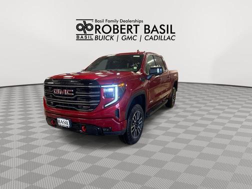 Volcanic Red Tintcoat 2026 GMC Sierra 1500 AT4
