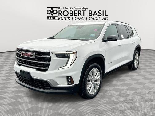 Summit White 2025 GMC Acadia Elevation AWD