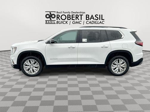Summit White 2025 GMC Acadia Elevation AWD