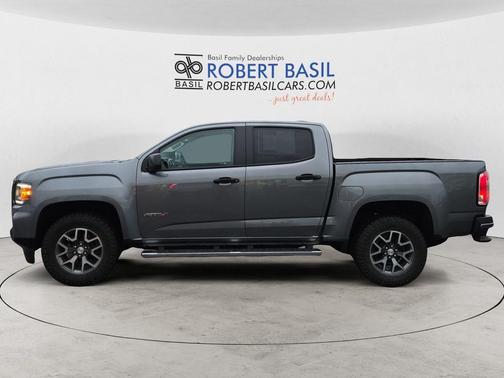 Satin Steel Metallic 2022 GMC Canyon AT4